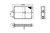 ORDONEZ 2066904 Heat Exchanger, interior heating